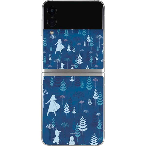 Disney Frozen II Frozen II Pattern Galaxy Z Flip4 5G Skin