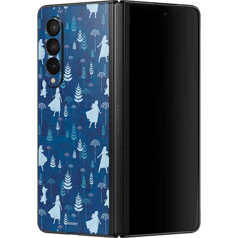 Disney Frozen II Frozen II Pattern Galaxy Z Fold3 5G Skin