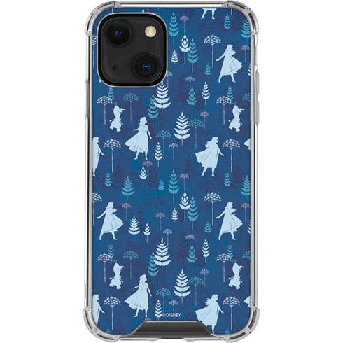 Disney Frozen II Frozen II Pattern iPhone 13 Mini Clear Case