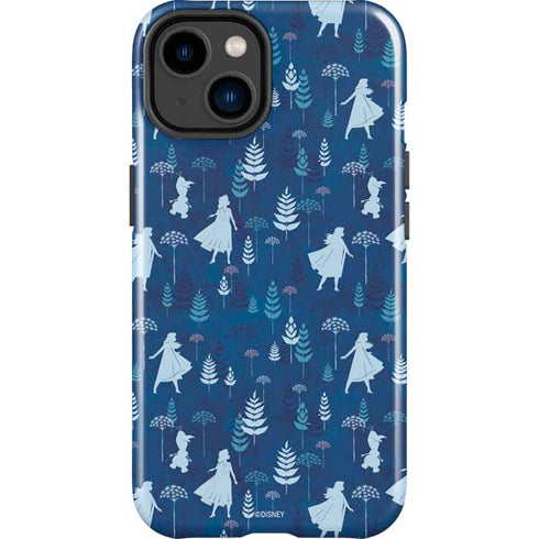 Disney Frozen II Frozen II Pattern iPhone 14 Plus Impact Case