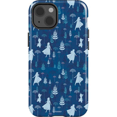 Disney Frozen II Frozen II Pattern iPhone 15 Impact Case