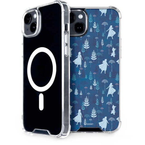 Disney Frozen II Frozen II Pattern iPhone 15 Plus MagSafe Case