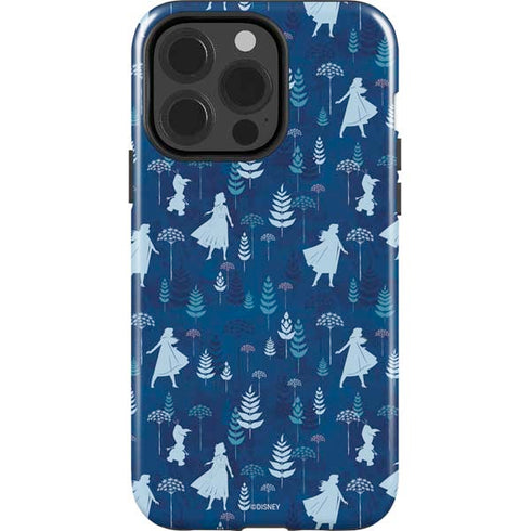 Disney Frozen II Frozen II Pattern iPhone 15 Pro Impact Case