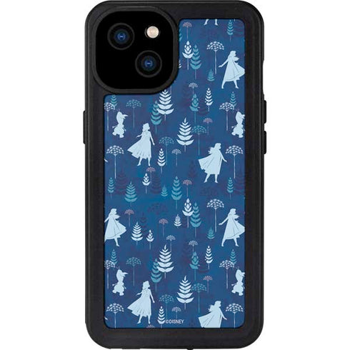 Disney Frozen II Frozen II Pattern iPhone 15 Plus Waterproof Case