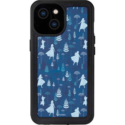 Disney Frozen II Frozen II Pattern iPhone 15 Waterproof Case