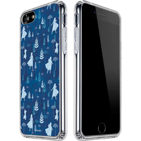 Disney Frozen II Frozen II Pattern iPhone SE (2nd & 3rd Gen) Clear Case