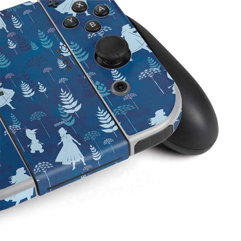Disney Frozen II Frozen II Pattern Nintendo Switch OLED (2021) Skin