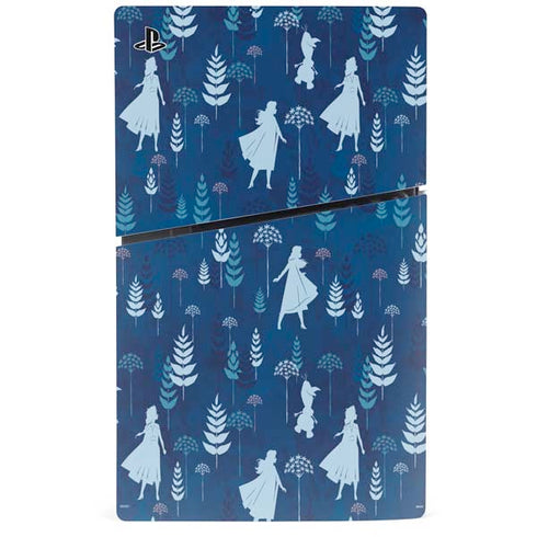 Disney Frozen II Frozen II Pattern PS5 Slim Disk Bundle Skin
