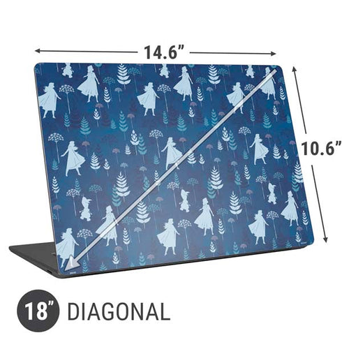 Disney Frozen II Frozen II Pattern Universal Laptop 18in (14.6 x 10.6in) Skin