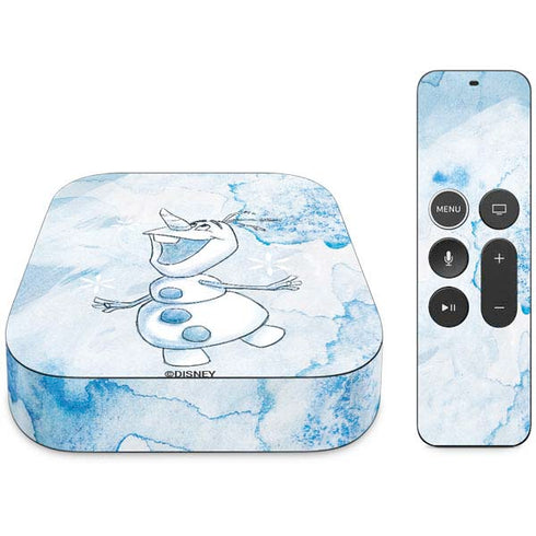 Disney Frozen Frozen Olaf Art Apple TV Skin