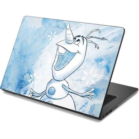 Disney Frozen Frozen Olaf Art Dell Chromebook Skin