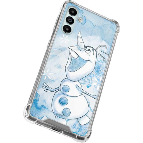 Disney Frozen Frozen Olaf Art Galaxy A13 5G Clear Case