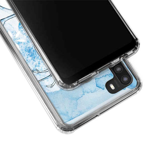 Disney Frozen Frozen Olaf Art Galaxy A21 Clear Case