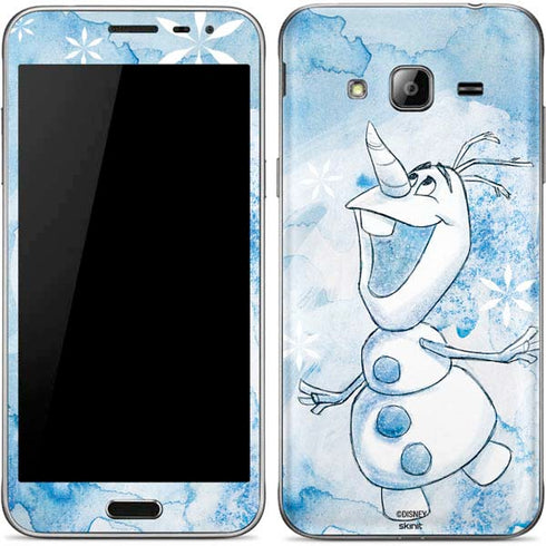 Disney Frozen Frozen Olaf Art Galaxy J3 Skin