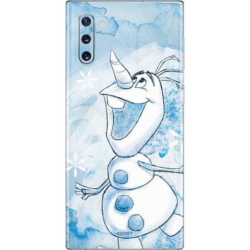 Disney Frozen Frozen Olaf Art Galaxy Note 10 Skin