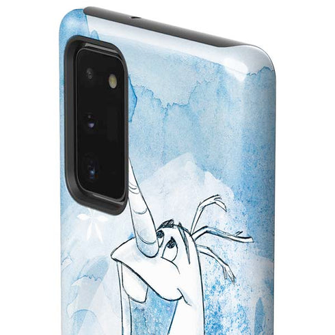 Disney Frozen Frozen Olaf Art Galaxy Note20 5G Pro Case