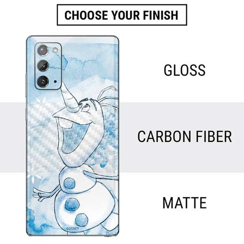 Disney Frozen Frozen Olaf Art Galaxy Note20 5G Skin