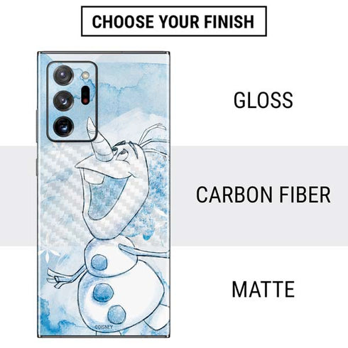 Disney Frozen Frozen Olaf Art Galaxy Note20 Ultra 5G Skin