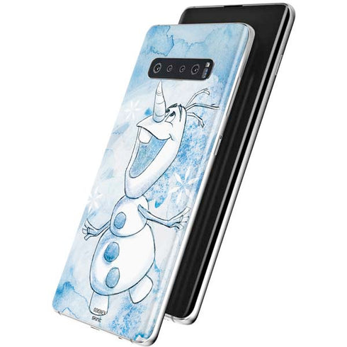 Disney Frozen Frozen Olaf Art Galaxy S10 Skin