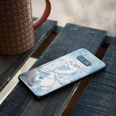 Disney Frozen Frozen Olaf Art Galaxy S10e Skin