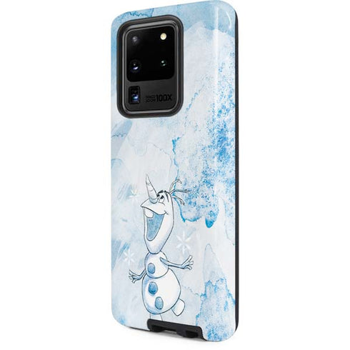 Disney Frozen Frozen Olaf Art Galaxy S20 Ultra 5G Pro Case