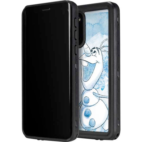 Disney Frozen Frozen Olaf Art Galaxy S20 Waterproof Case