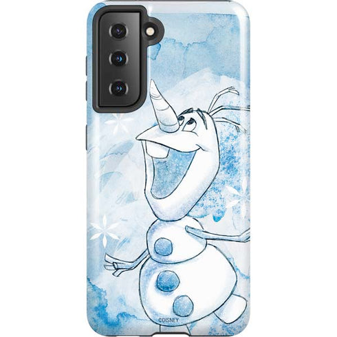 Disney Frozen Frozen Olaf Art Galaxy S21 5G Pro Case