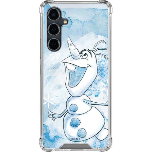 Disney Frozen Frozen Olaf Art Galaxy S23 FE Clear Case