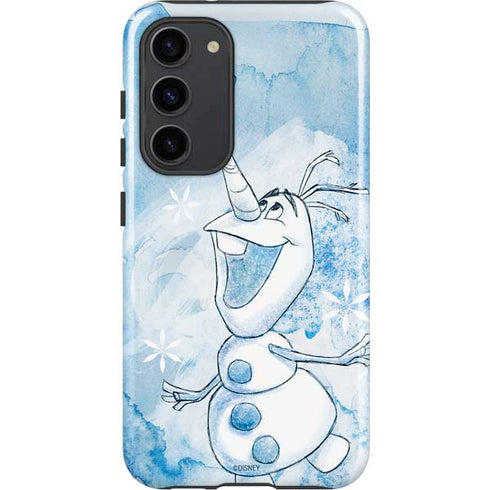 Disney Frozen Frozen Olaf Art Galaxy S23 Plus Pro Case