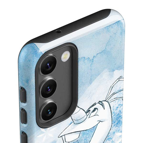Disney Frozen Frozen Olaf Art Galaxy S23 Plus Pro Case