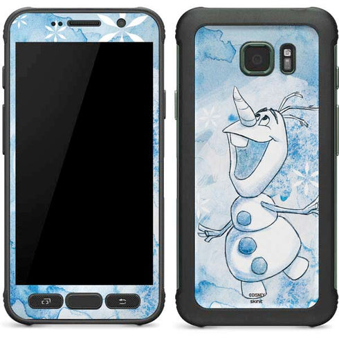 Disney Frozen Frozen Olaf Art Galaxy S7 Active Skin