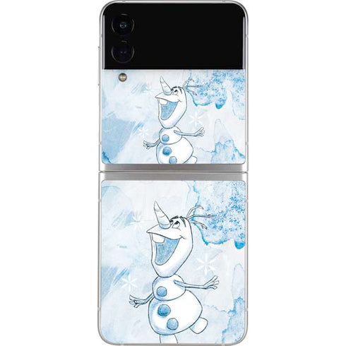 Disney Frozen Frozen Olaf Art Galaxy Z Flip3 5G Skin