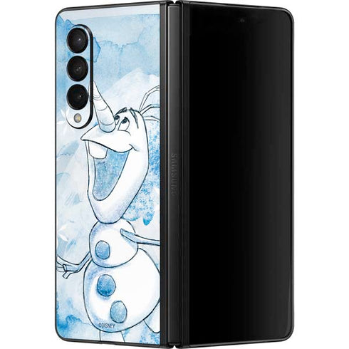 Disney Frozen Frozen Olaf Art Galaxy Z Fold3 5G Skin