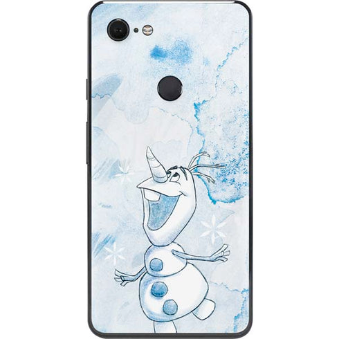 Disney Frozen Frozen Olaf Art Google Pixel 3 XL Skin