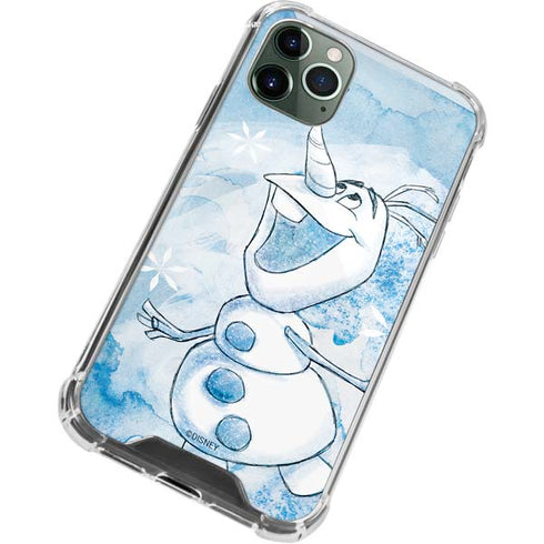 Disney Frozen Frozen Olaf Art iPhone 11 Pro Max Clear Case