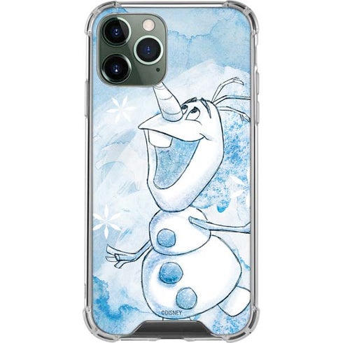 Disney Frozen Frozen Olaf Art iPhone 12 Pro Clear Case