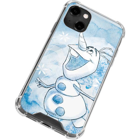 Disney Frozen Frozen Olaf Art iPhone 14 Clear Case