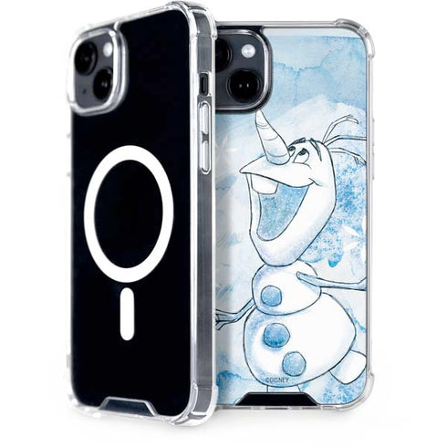 Disney Frozen Frozen Olaf Art iPhone 15 Plus MagSafe Case
