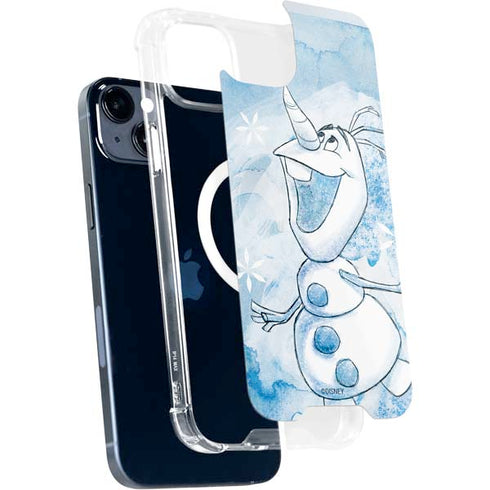Disney Frozen Frozen Olaf Art iPhone 14 Plus MagSafe Case
