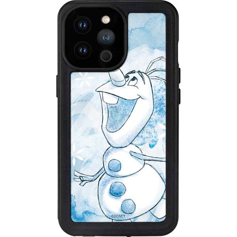 Disney Frozen Frozen Olaf Art iPhone 14 Pro Max Waterproof Case