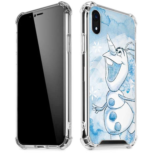 Disney Frozen Frozen Olaf Art iPhone XR Clear Case