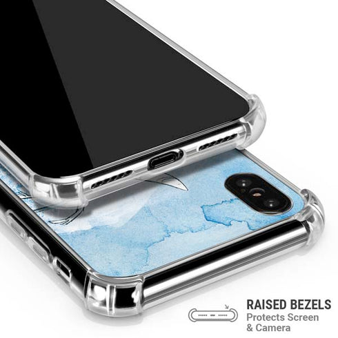 Disney Frozen Frozen Olaf Art iPhone XS Max Clear Case