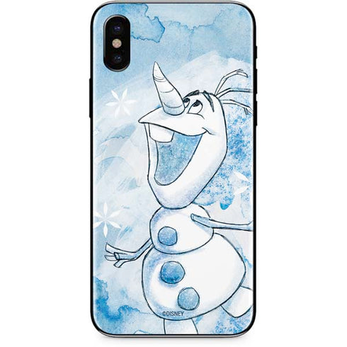 Disney Frozen Frozen Olaf Art iPhone XS Max Skin