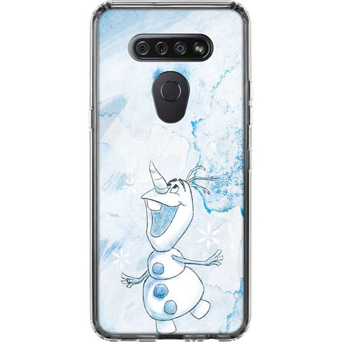 Disney Frozen Frozen Olaf Art LG K51/Q51 Clear Case