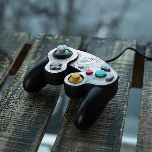 Disney Frozen Frozen Olaf Art Nintendo GameCube Controller Skin