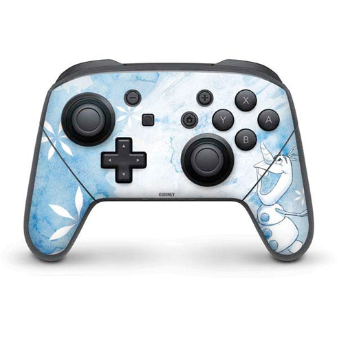 Disney Frozen Frozen Olaf Art Nintendo Switch Pro Controller Skin