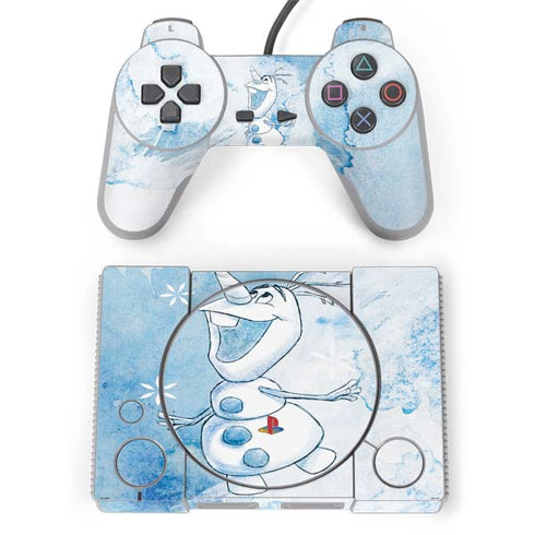 Disney Frozen Frozen Olaf Art PlayStation Classic Bundle Skin