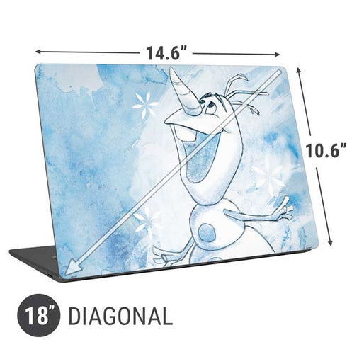 Disney Frozen Frozen Olaf Art Universal Laptop 18in (14.6 x 10.6in) Skin