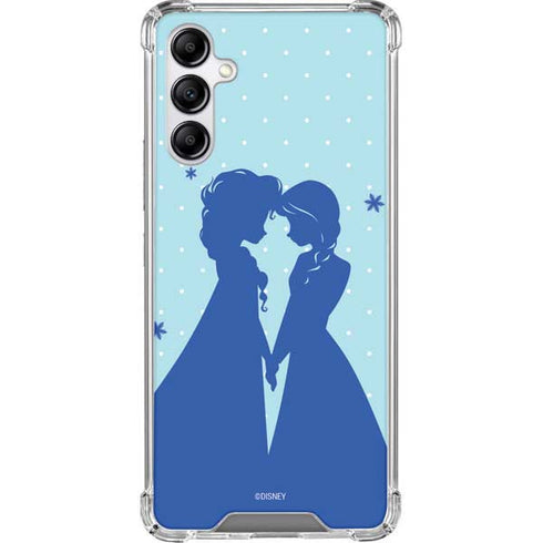 Disney Frozen Frozen Silhouettes Galaxy A14 5G Clear Case