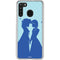 Disney Frozen Frozen Silhouettes Galaxy A21 Clear Case